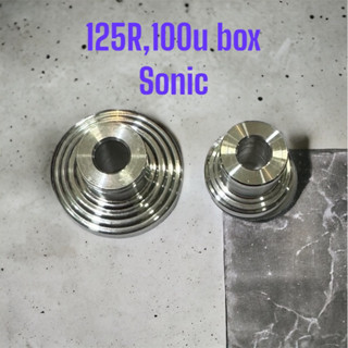 บู๊ชล้อหน้าเวฟ125r มิเนียม เวฟ100s ไมล์กระปุก งานcnc บู๊ชแกน…