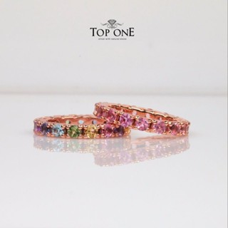 Top1jewelry แหวนพลอยTourmaline เงินแท้