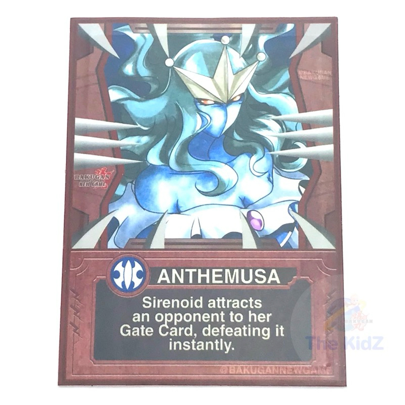 บาคุกัน Bakugan Battle Brawlers Sirenoid‘s Attack “Anthemusa” custom magnetic card