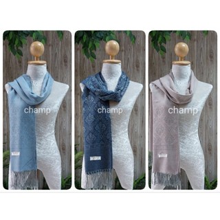 ผ้าพันคอ ผ้าคลุมไหล่ ลายไทย เนื้อนิ่ม สวยๆ ของขวัญ ของฝากผู้…