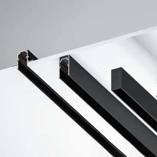 SL LIGHTING | Magnetic Track Light Rail โคมไฟรางแม่เหล็ก 20 มิลลิเมตร 48 โวลล์ มีให้เลือก 2 สี ดำ,ขาว