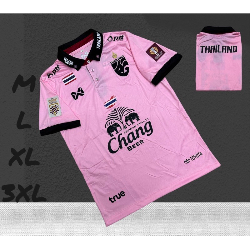 เสื้อบอลเสื้อกีฬามึแค่เสื้อชายหญิงใส่ได้ผ้านิ่มเย็นใส่สบายขนาดไซร้M L xL 3xL