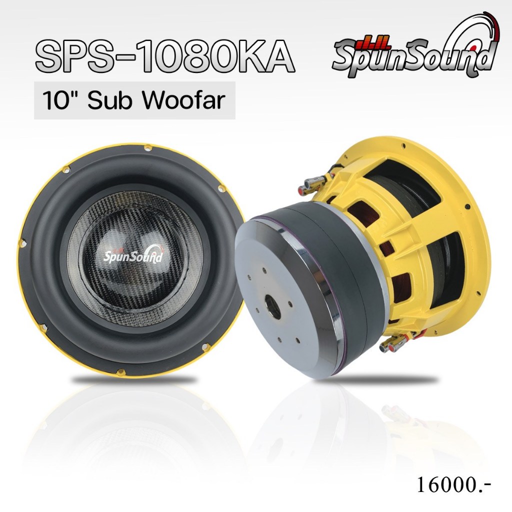 ลำโพง SPS-1080KA 10" Sub Woofar spunSound