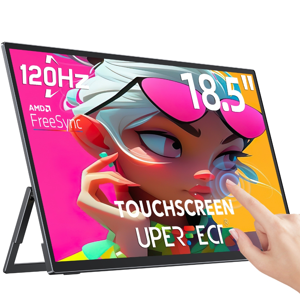 UPERFECT USteam E6 Pro【Local delivery】 18.5inch touch screen 120HZ Portable Monitor 1080P Gaming Touchscreen
