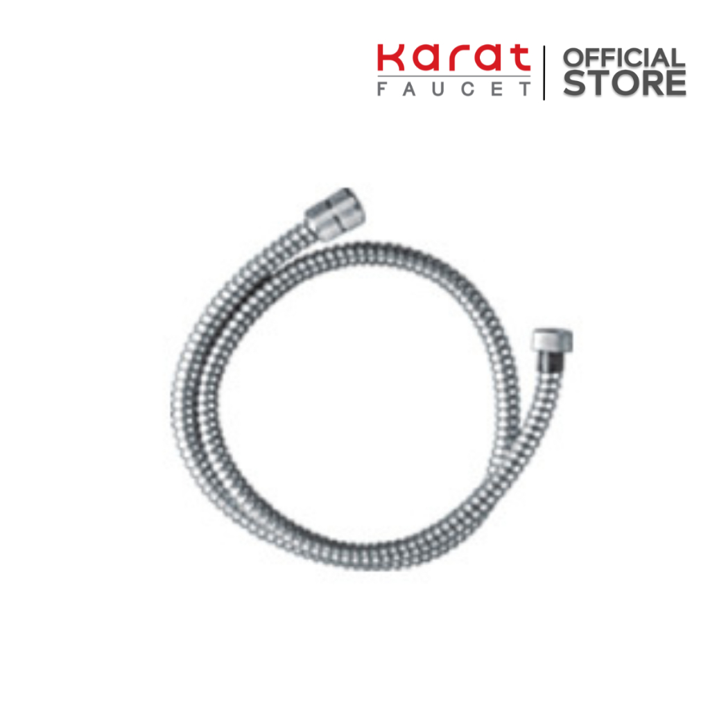 Karat Faucet สายฝักบัวอะคริลิค ยาว 125 ซม. (สีโครเมี่ยม) รุ่น BSW1-50