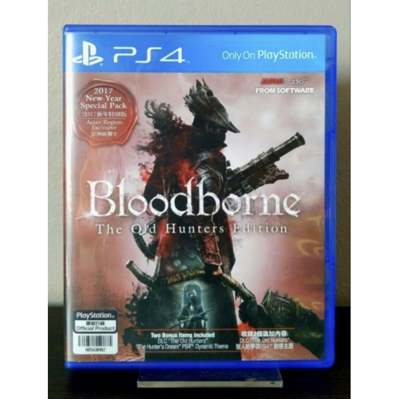 [พร้อมส่ง] Ps4game: Bloodborne The old hunters edition รวมDlc(มือ2) โซนAll สภาพดี