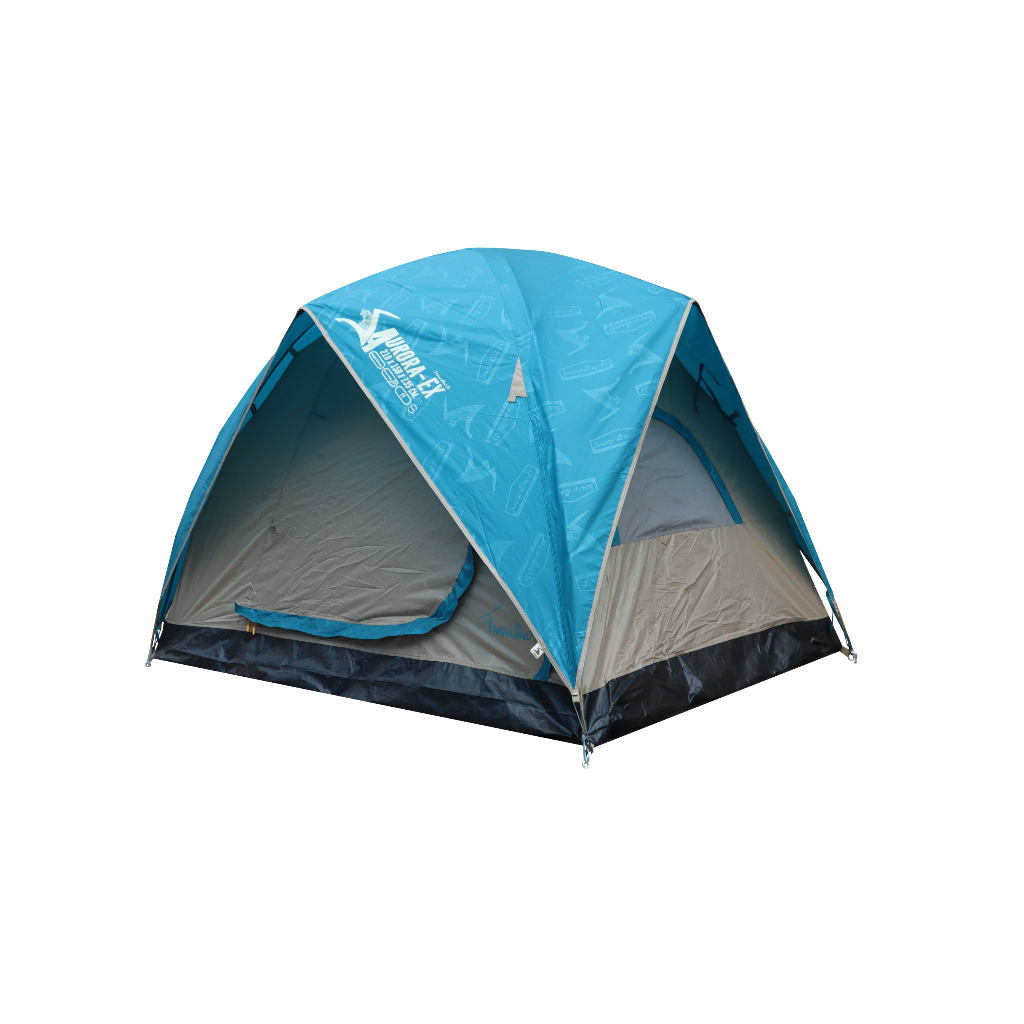 🛒PRO 15.5 🛒Field and camping เต็นท์ Aurora EX - สีฟ้า