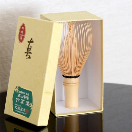 Shin Chasen Kubo Sabun 64-tine l แปรงตีมัทฉะ แปรงไม้ไผ่ l Koyo Tearoom