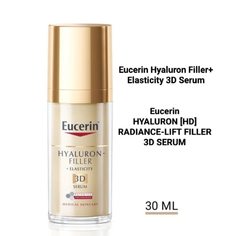 (Exp.2026)แพ็คเกจยุโรป Eucerin Hyaluron Filler+ Elasticity 3D Serum 30ml