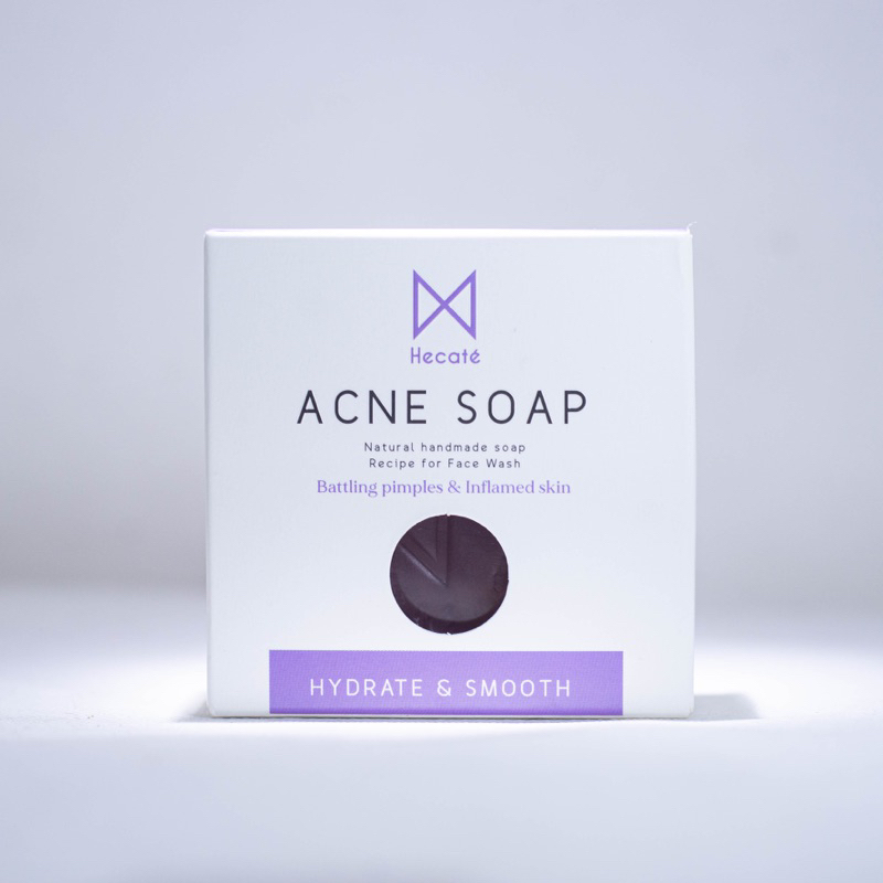 สบู่ลดสิว ผิวอักเสบ Hecate Acne Soap