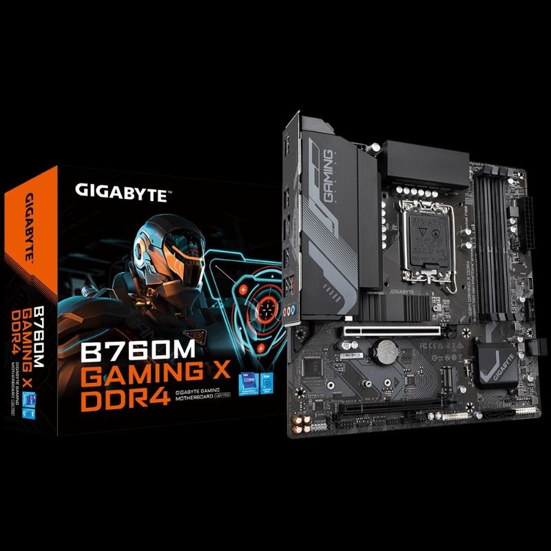 MAINBOARD (1700) GIGABYTE B760M GAMING X DDR4 (REV. 1.0) มือสองประกันไทย
