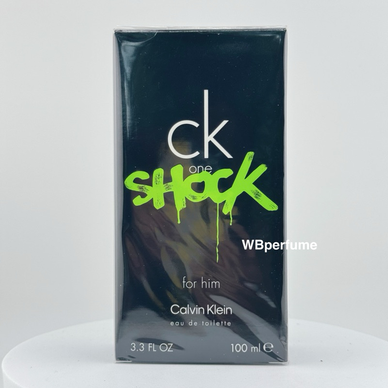 น้ำหอม CK one shock for him 100ml กล่องซีล