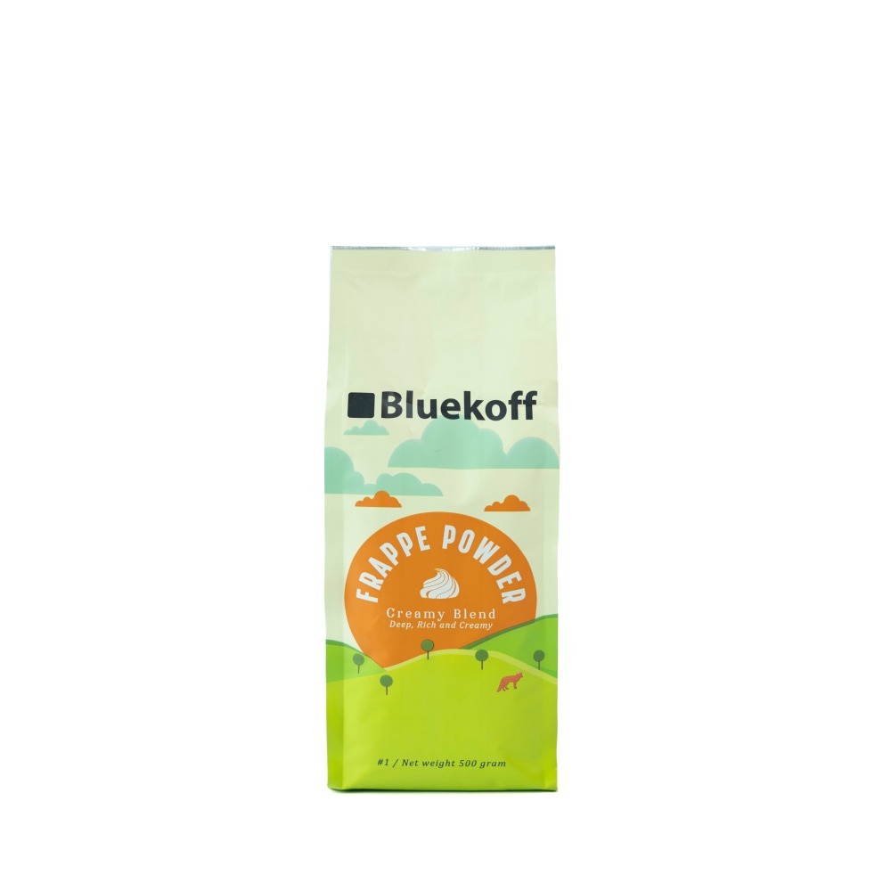 Bluekoff ผงปั่นเฟรบเป้ สูตร 1 มีกลิ่นวานิลลา