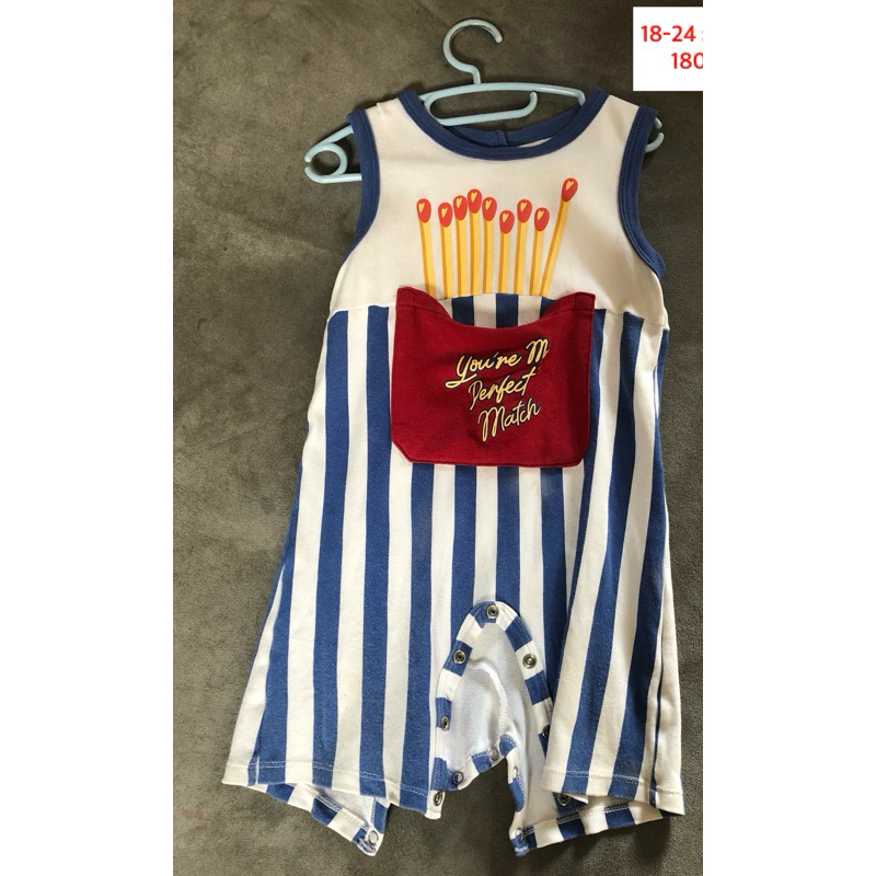 BBLV romper มือ2 baby lovett