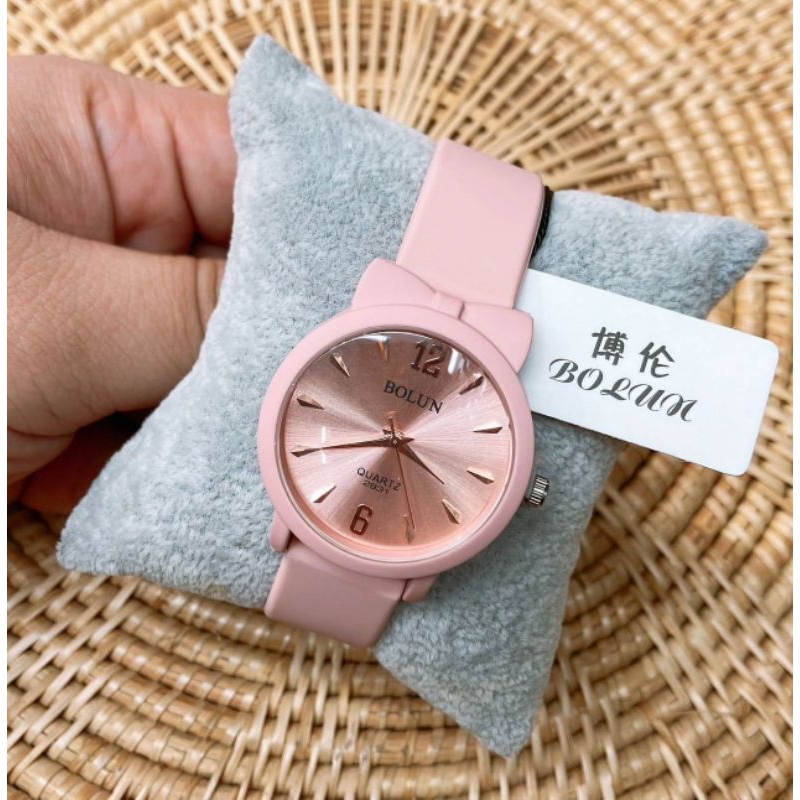 นาฬิกาแบรนด์ BOLUN แบรนด์แท้ นาฬิกาแฟชั่น นาฬิกาผู้หญิง