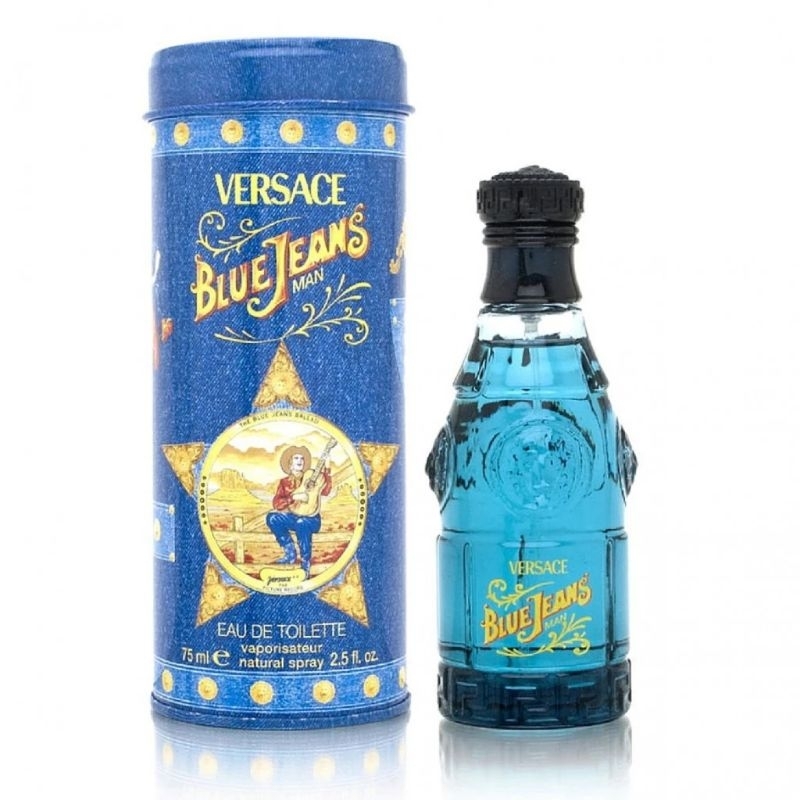 น้ำหอมผู้ชาย Versace Blue Jeans EDT 75 ml. ของแท้ 100%