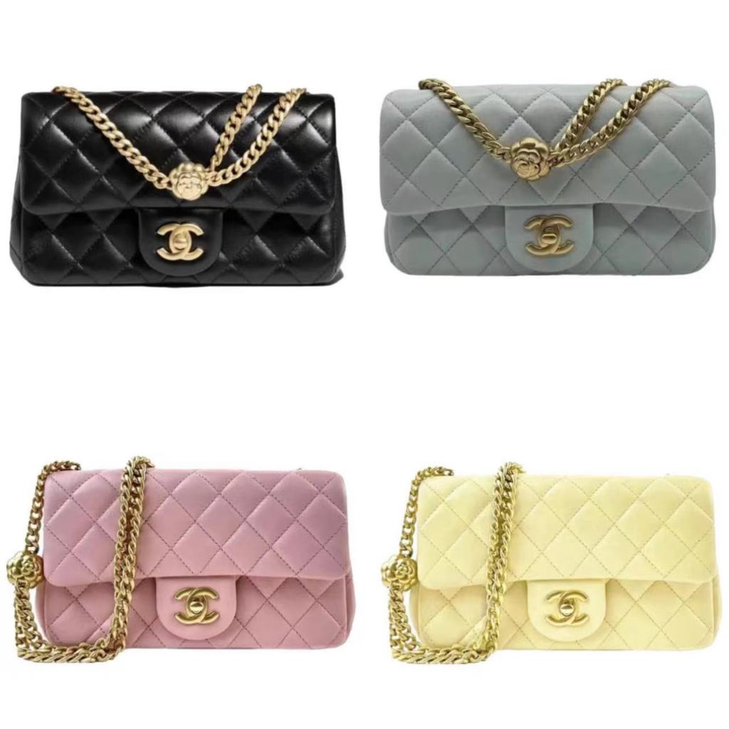 Chanel/กระเป๋าโซ่/กระเป๋าสะพาย/กระเป๋าสะพายข้าง/AS4041/ของแท้ 100%