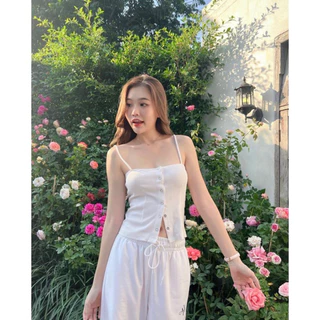 MELT.INMOMENTS SNAPPY Top เสื้อสายเดี่ยวกระดุมสแนป (ซื้อผ่าน Shopee Video ลด 30%)