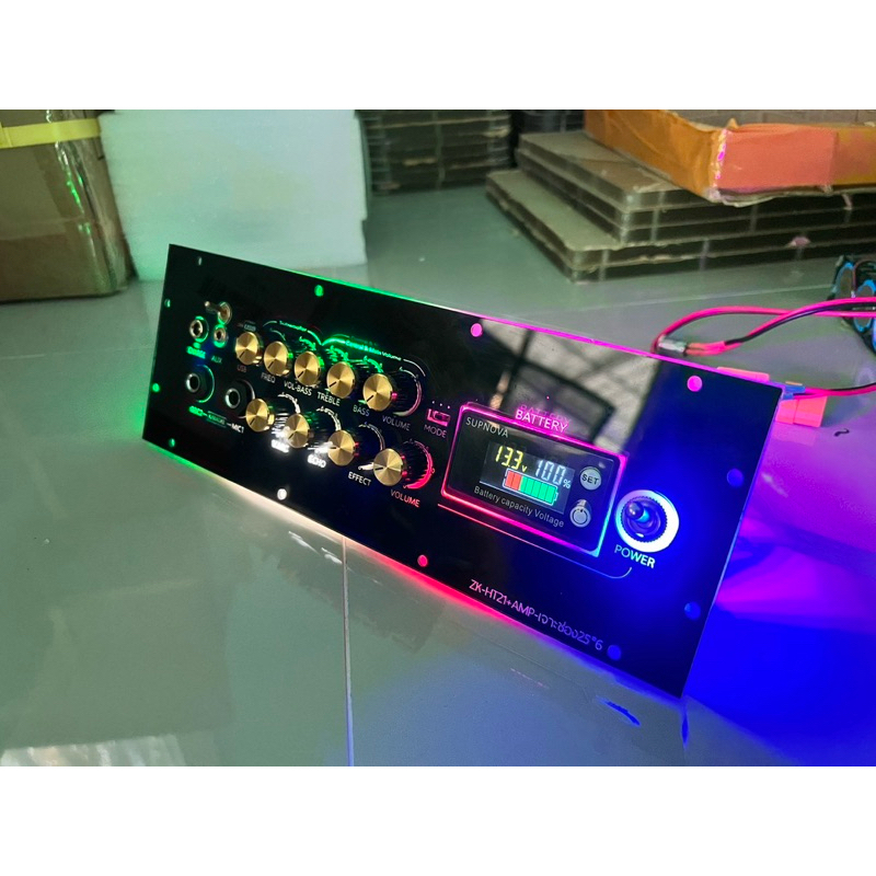 ชุดคาราโอเกะ HT21-3G เพลทไฟเดินระบบพร้อมใช้