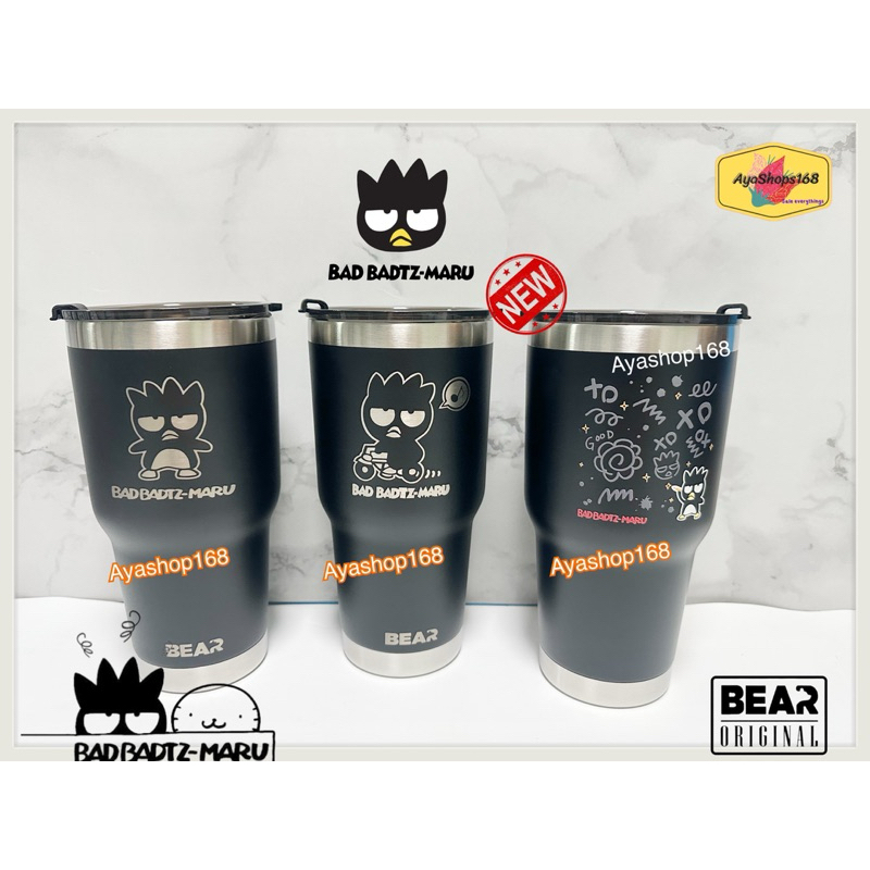 แก้วเก็บความเย็น BAD BADTZ MARU //แถมยางรอง