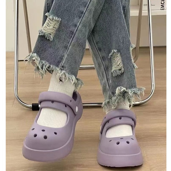 รองเท้าหัวโต มาใหม่ พื้นนุ่มนิ่ม เสริมส้น2นิ้ว รุ่นKRG348