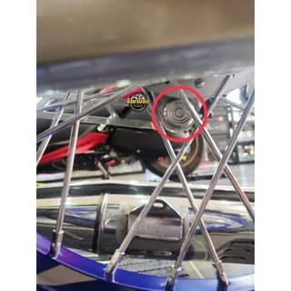 ชุดน๊อตยึดฝาดั้ม สแตนเลส CNC ฝาดั้ม + น๊อตยึด ราคาชุดละ 1ชุด 2ตัว