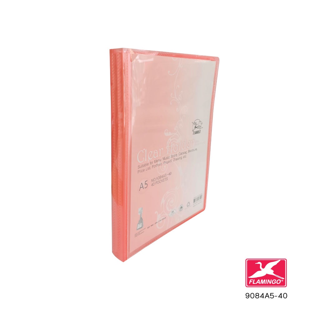 FLAMINGO ملف عرض A5 ‏40 جيباً — صورة 5