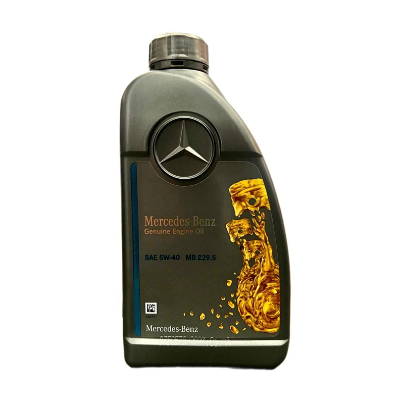 น้ำมันเครื่องแท้ Mercedes Benz MB229.5 5W-40 ขนาด 1 ลิตร