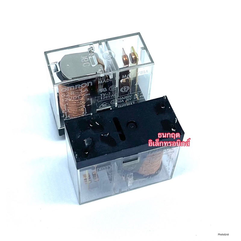 รีเลย์ รุ่น G2R-1A 12VDC  OMRON รีเลย์ 4 ขา. 1คอนแทค 1NO