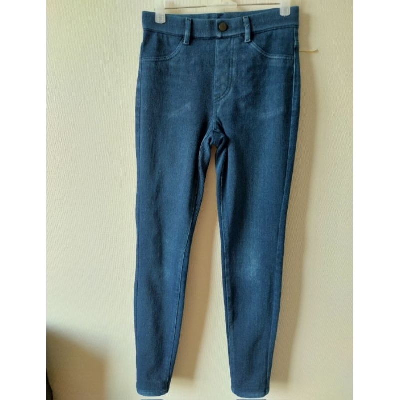 กางเกงยีนส์ยืด Heattech  Uniqlo ผู้หญิง