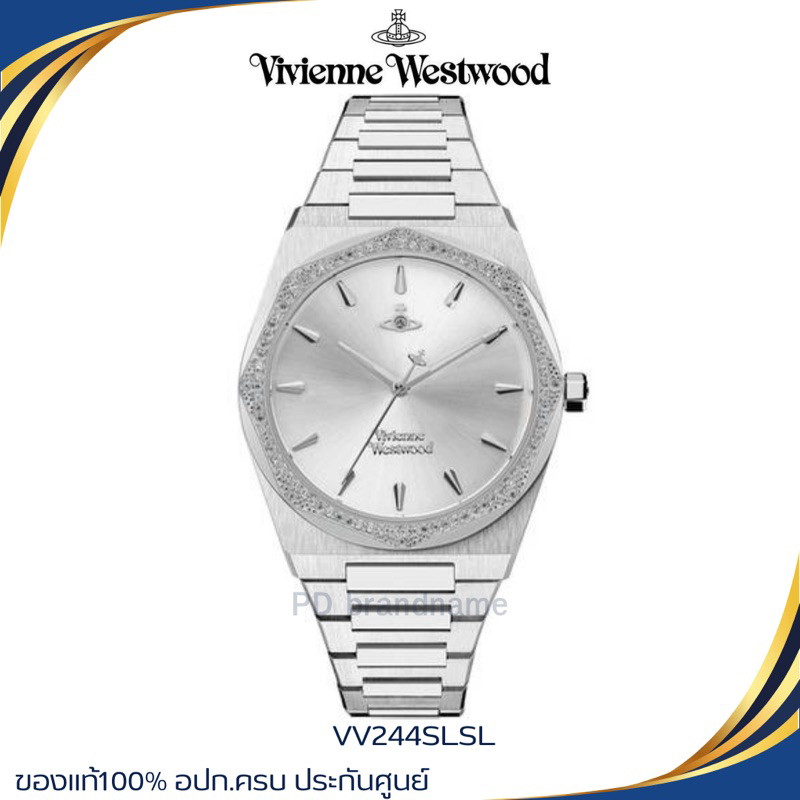 พร้อมส่ง นาฬิกา Vivienne Westwood ของแท้100%🇰🇷 VV244SLSL