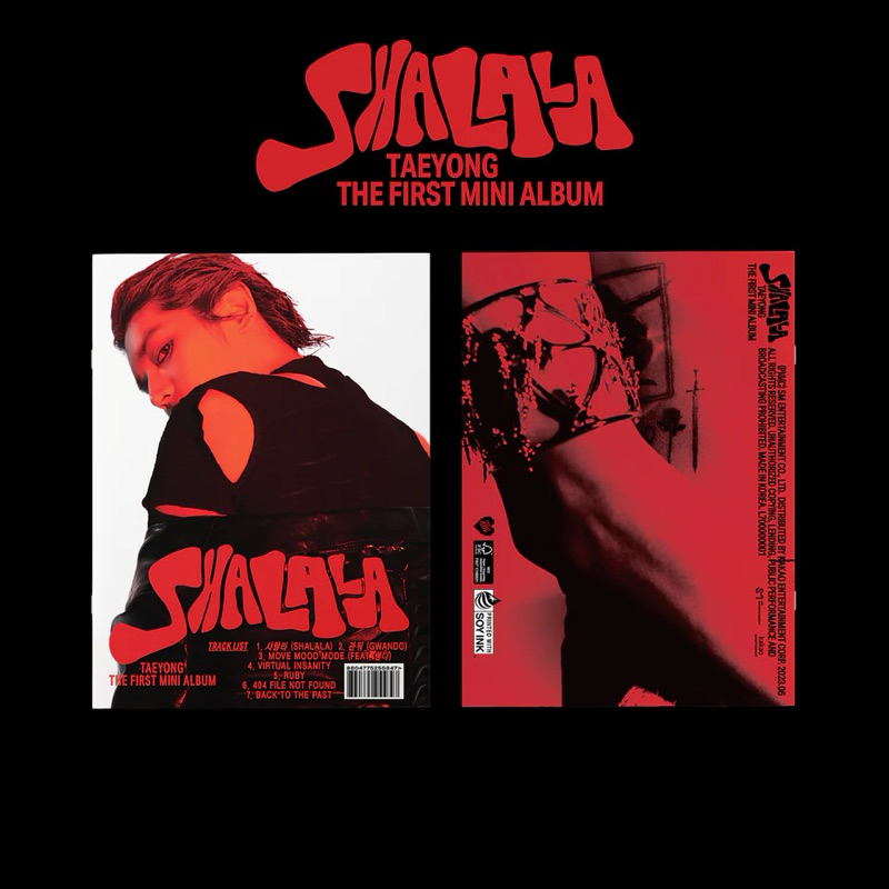 TAEYONG THE 1ST MINI ALBUM - SHALALA (THORN VER.) signed event