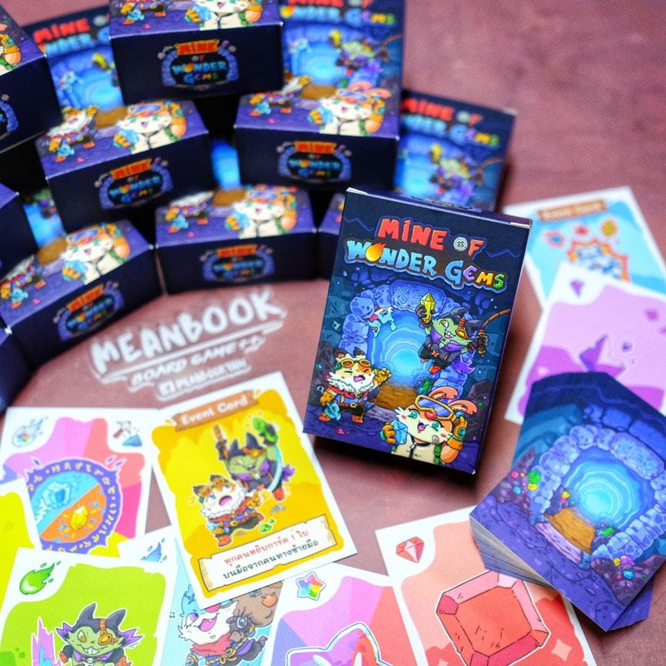 Mine of Wonder Gems Board Game (ภาษาไทย) [Sport1]
