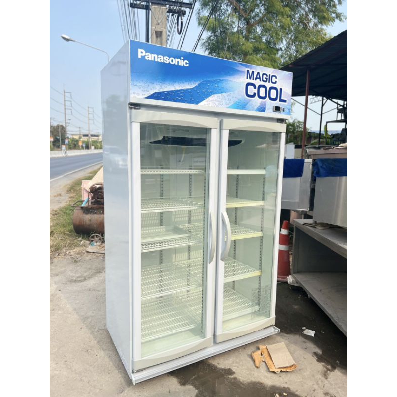 ตู้แช่2ประตู34คิวpanasonicสภาพใหม่ 72*118*207ซม