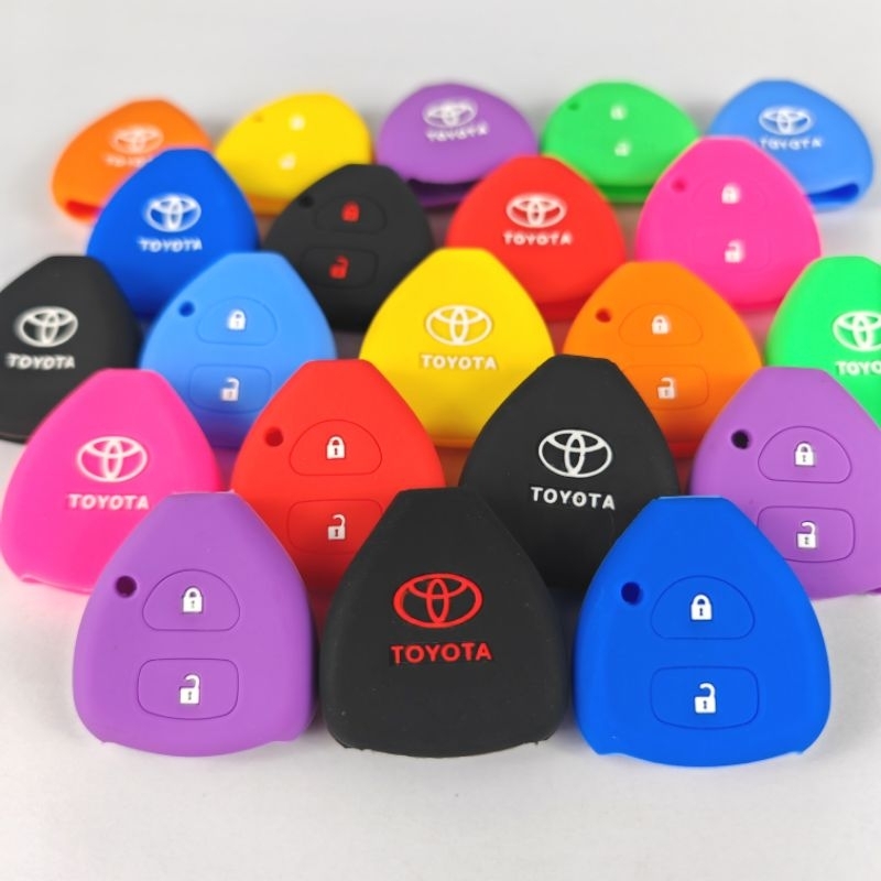 ซิลิโคนกุญแจ รถยนต์ TOYOTA VIOS, YARIS, COMUTER 2008-2012 เคสรีโมท เคสกุญแจ