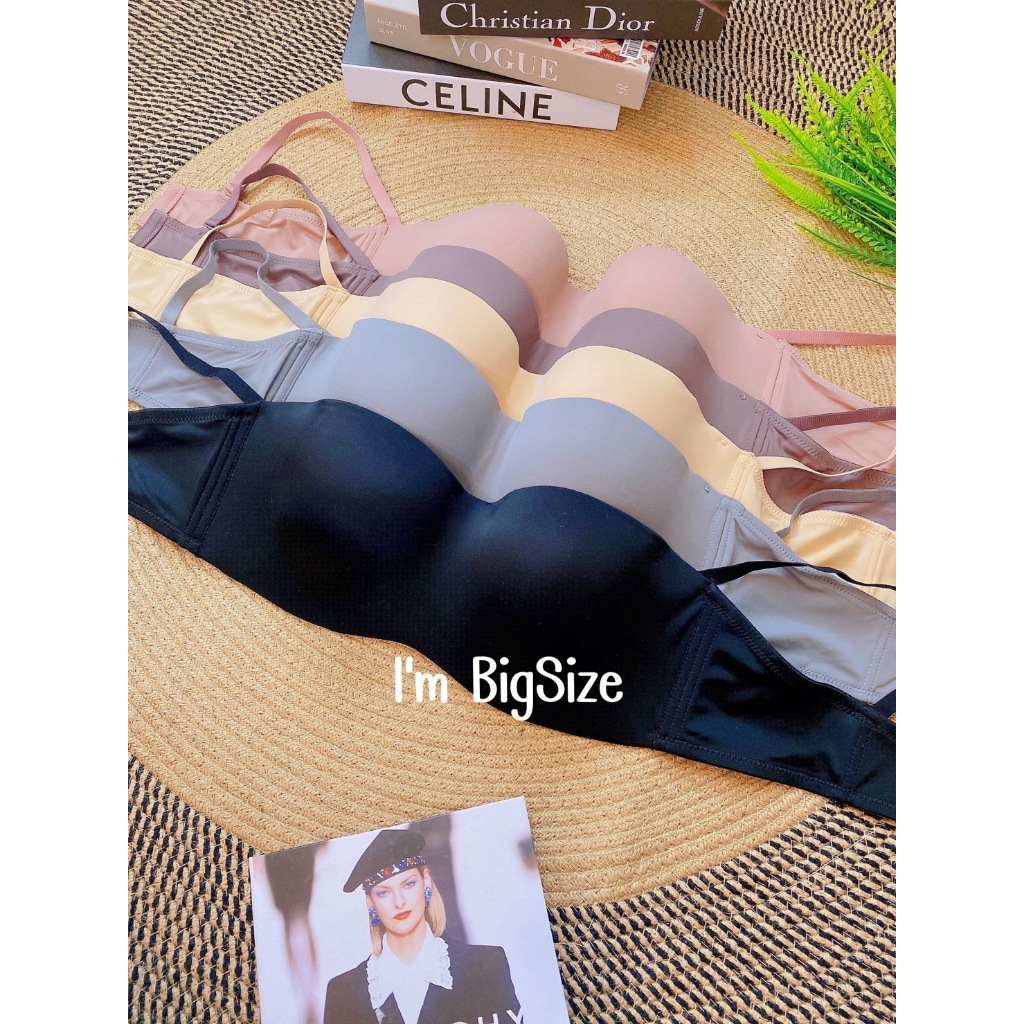 MA312 ชุดชั้นใน ยกทรงอ้วนไซส์ใหญ่เสื้อในคนอ้วนรอบอก40-60นิ้ว