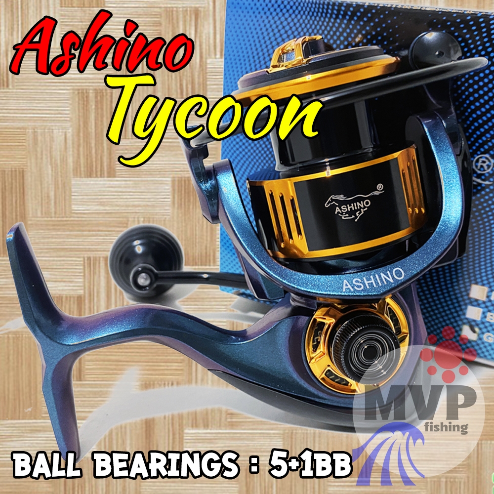 [พร้อมส่ง]รอกสปิน ASHINO Tycoon รุ่นใหม่  5+1BB