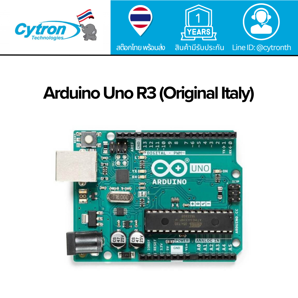 Official Arduino Uno Rev3 (Original Italy)