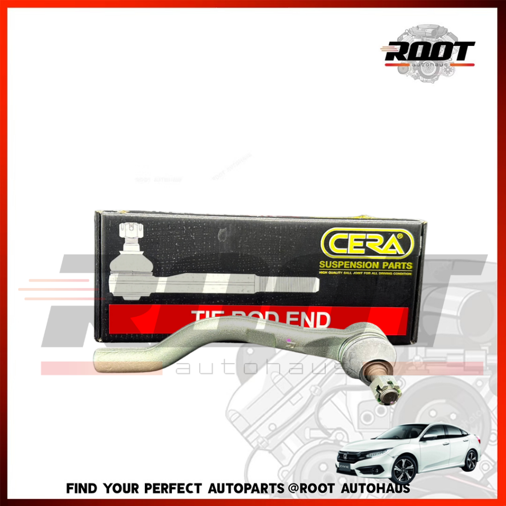 CERA ลูกหมากคันชัก HONDA CIVIC FC ปี  16-20 เบอร์ CE-6401L / CE-6401R
