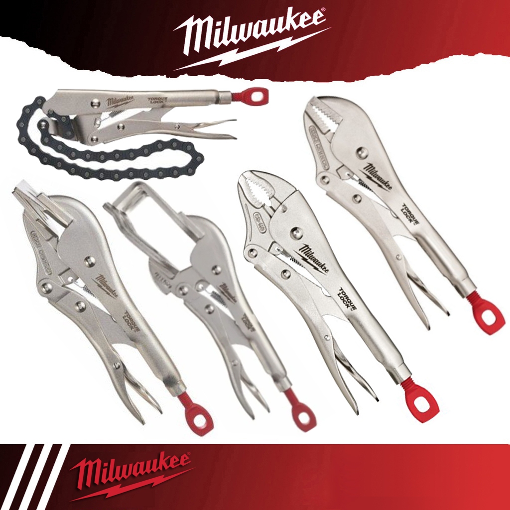 Milwaukee คีมล็อคสายโซ่ 9" รุ่น 48-22-3542