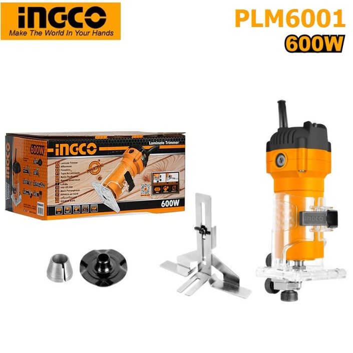 INGCO ทริมเมอร์ รุ่น PLM6001 / 600W / 1/4 " ของแท้100%