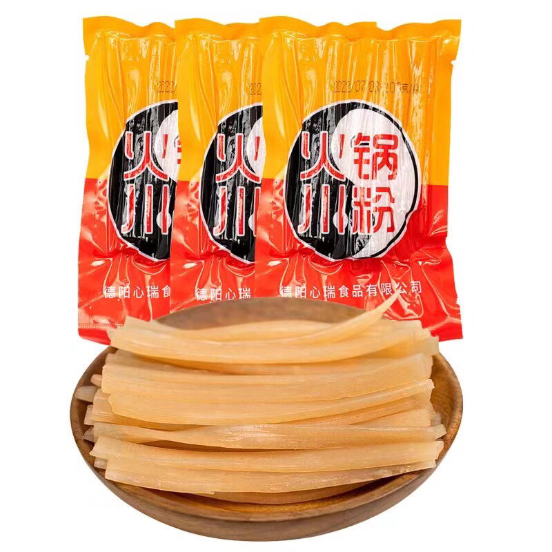 เส้นมันเทศ เส้นหนึบสุนมันม่วง  เส้นหนึบสุกี้（ถุงเล็ก100g)