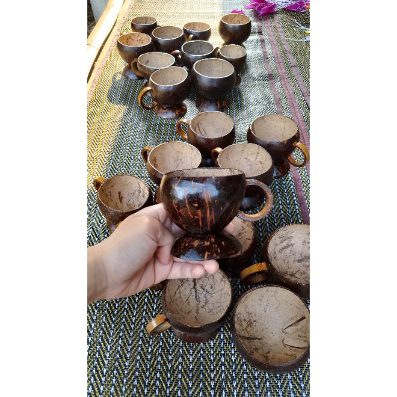 แก้วกะลามะพร้าว แก้วน้ำ/ชา/กาแฟ