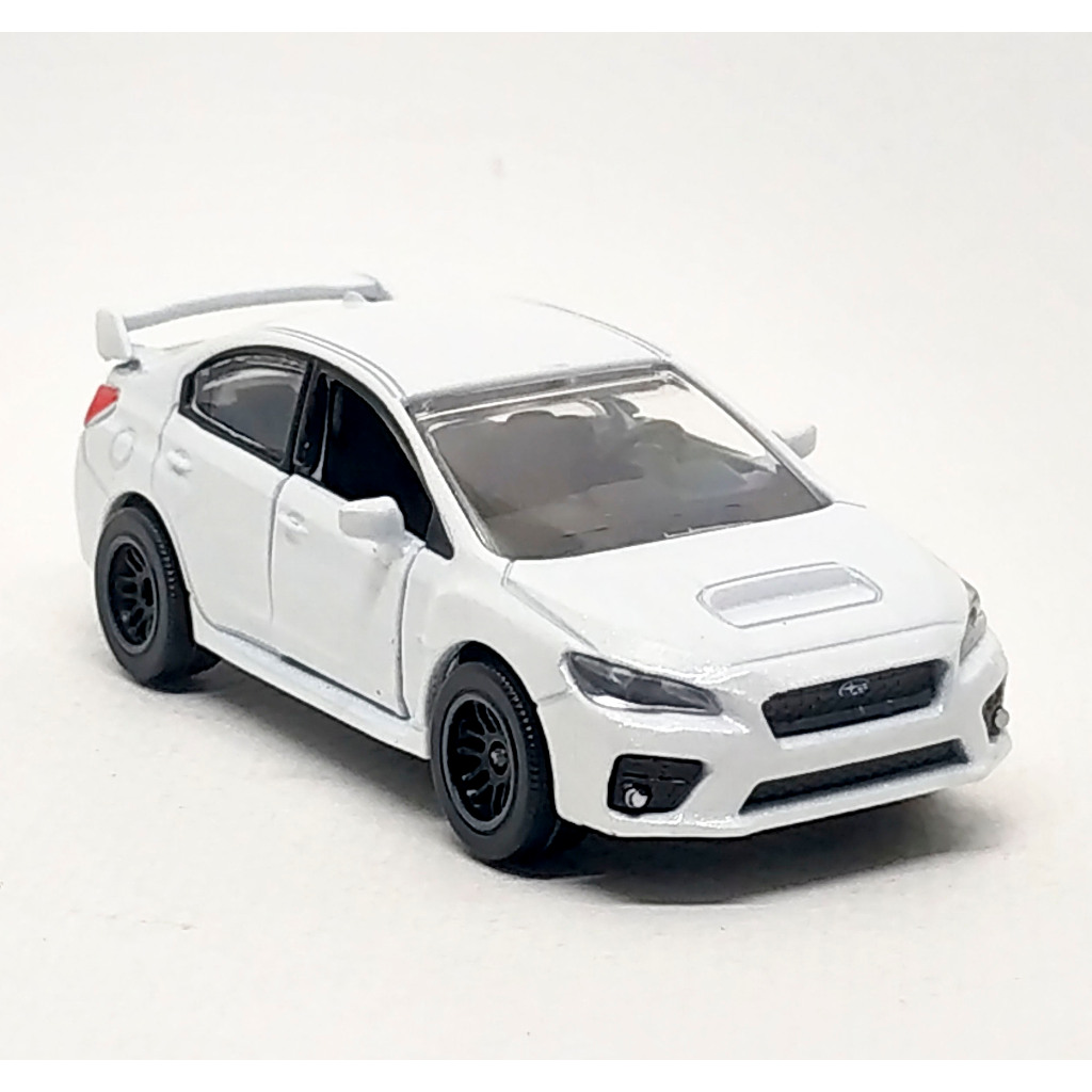Majorette Subaru WRX STI สีขาว / Wheels D6CSB /scale 1/58 (3 inches) no Package