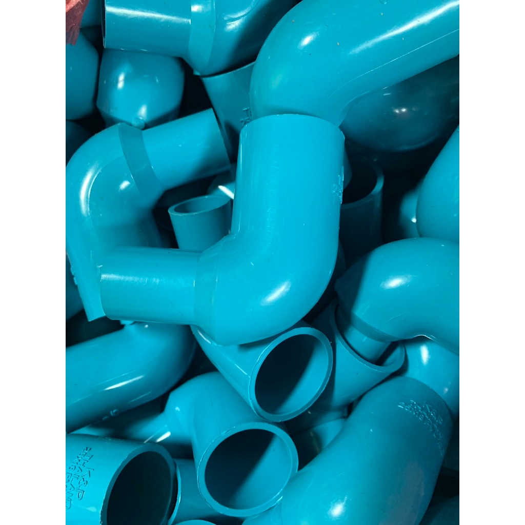 ข้อต่อ PVC ข้องอลด 3/4"(6หุน) ลด 1/2" (4หุน) 100ชิ้น