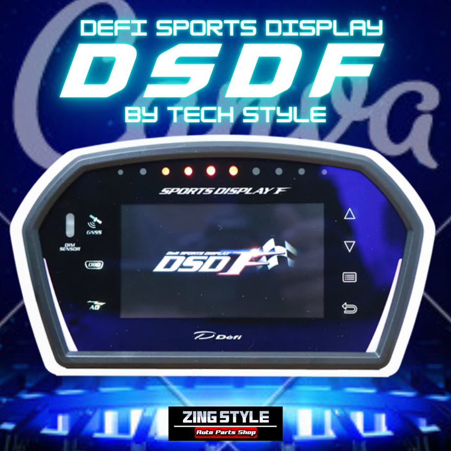 เกจวัด Defi DSDF OBD2 จอ Defi Sports Display F DSDF Defi Gauge อุปกรณ์ครบ