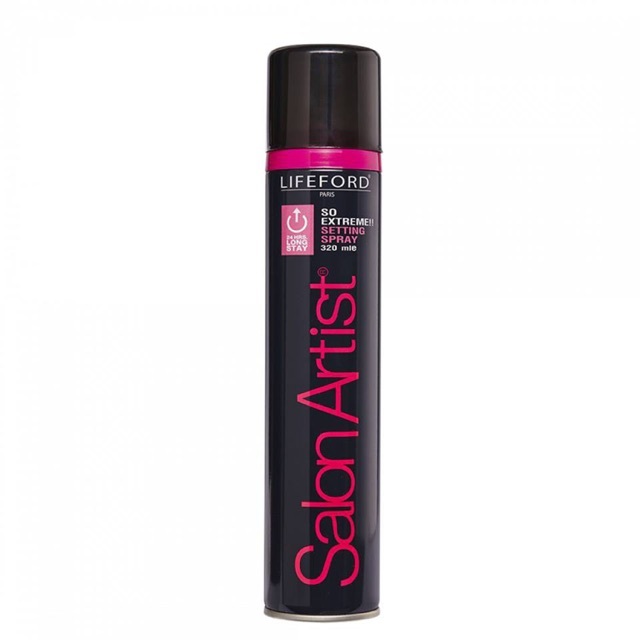 LIFEFORD PARIS Salon Artist Power Extreme Spray 320m lสเปรย์ฝุ่น ไลฟฟอร์ด ซาลอนอาร์ตติสท์ สเปรย์จัดแต่งทรงผม เซทผม