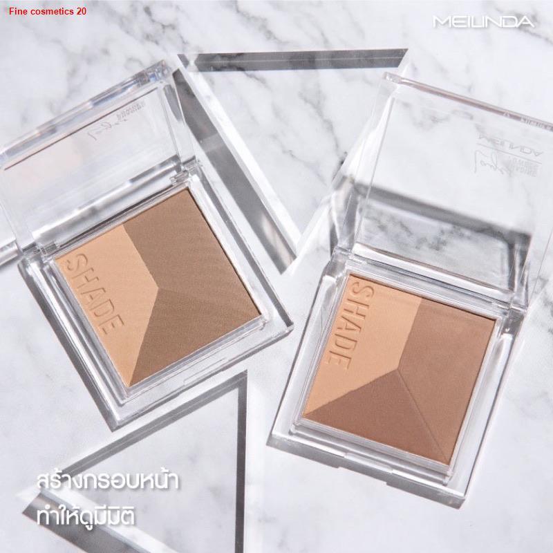 (MC5083)บลัชออน เฉดดิ้ง ไฮไลท์ MEILINDA Layer coloring blusher shading powder