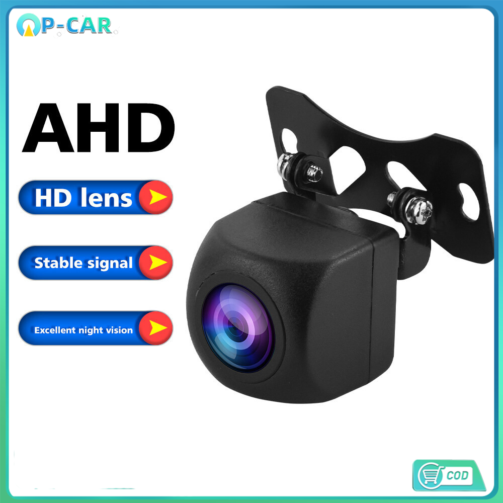 AHD กล้องด้านหลังรถด้านหลังกล้องมองเวลาถอยหลัง IP68กันน้ำการมองเห็นได้ในเวลากลางคืนกล้องช่วยเหลือการจอดรถ