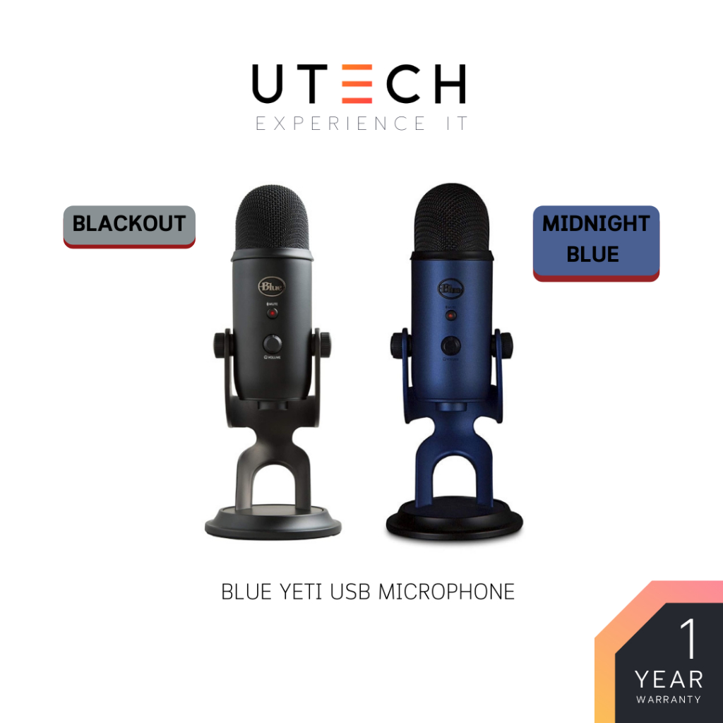 ไมค์โครโฟน Blue Yeti USB Microphone by UTECH